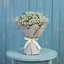 Букет цветов из:  Гипсофила в Стройкерамика