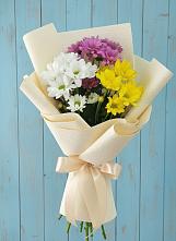 Букет цветов из:  Хризантемы #REPLACE_PRED# Стройкерамика