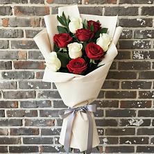 Букет цветов из:  Розы в Стройкерамика