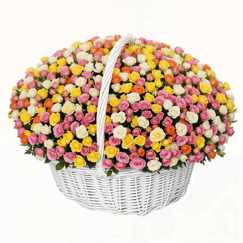 Премиум букет из: Розы в Стройкерамика