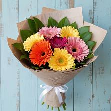 Букет цветов из:  Герберы в Стройкерамика