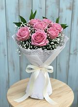 Букет цветов из:  Розы в Стройкерамика