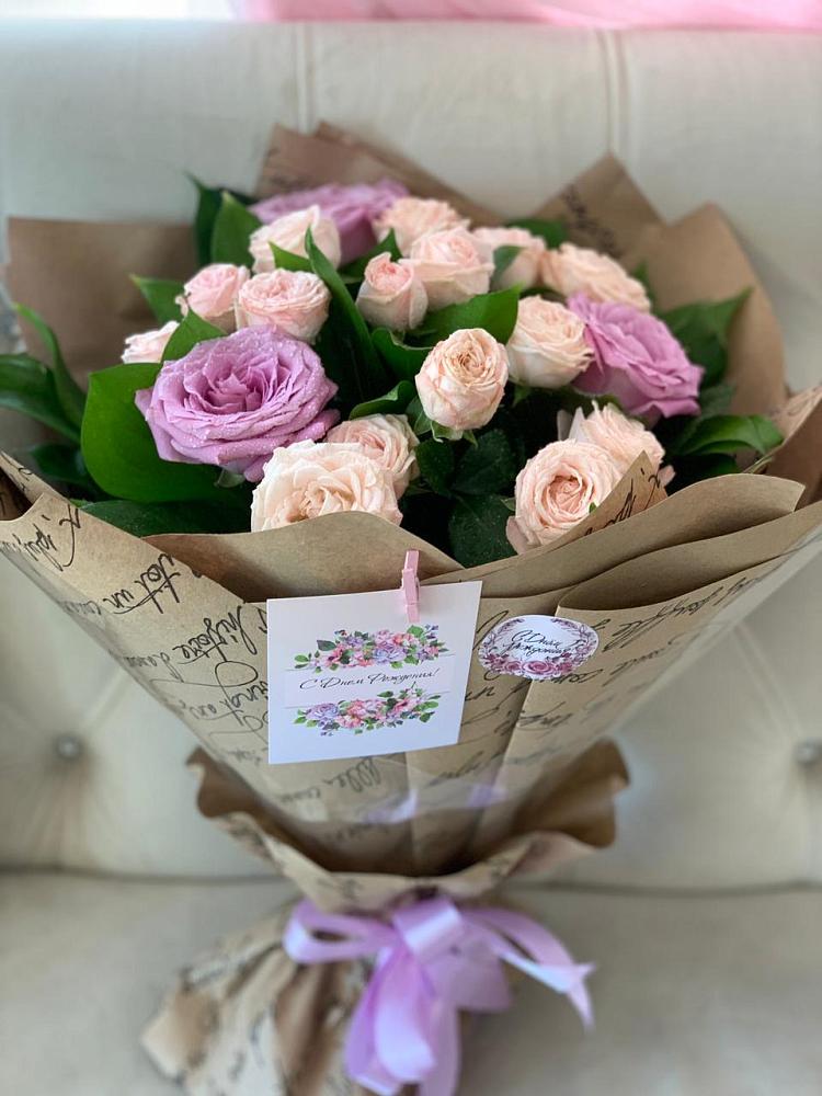 Букет цветов из: Розы в Стройкерамика