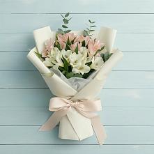 Букет цветов из:  Альстромерии #REPLACE_PRED# Стройкерамика