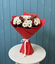 Букет цветов из:  Хризантемы в Стройкерамика