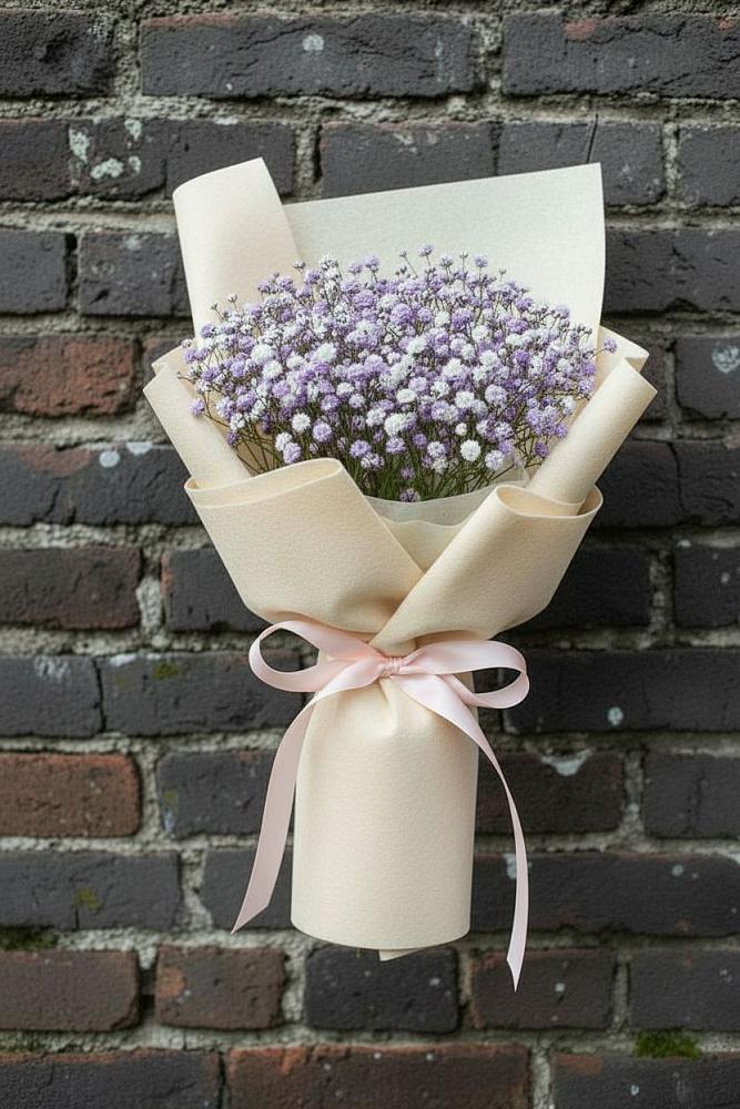 Букет цветов из: Гипсофила в Стройкерамика