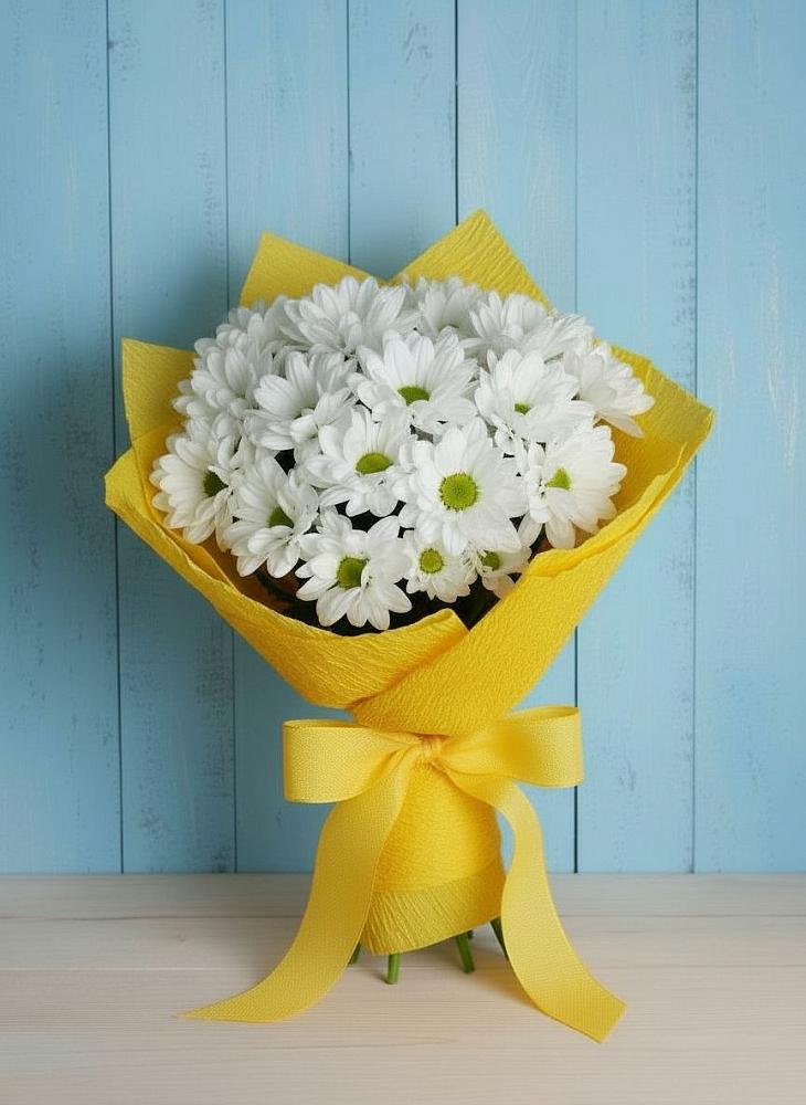 Букет цветов из: Хризантемы в Стройкерамика