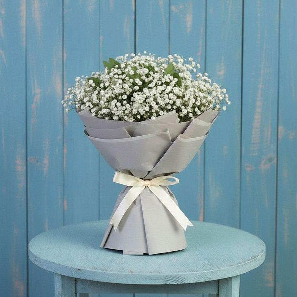 Букет цветов из: Гипсофила в Стройкерамика