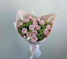 Букет цветов из:  Розы и Хризантемы #REPLACE_PRED# Стройкерамика