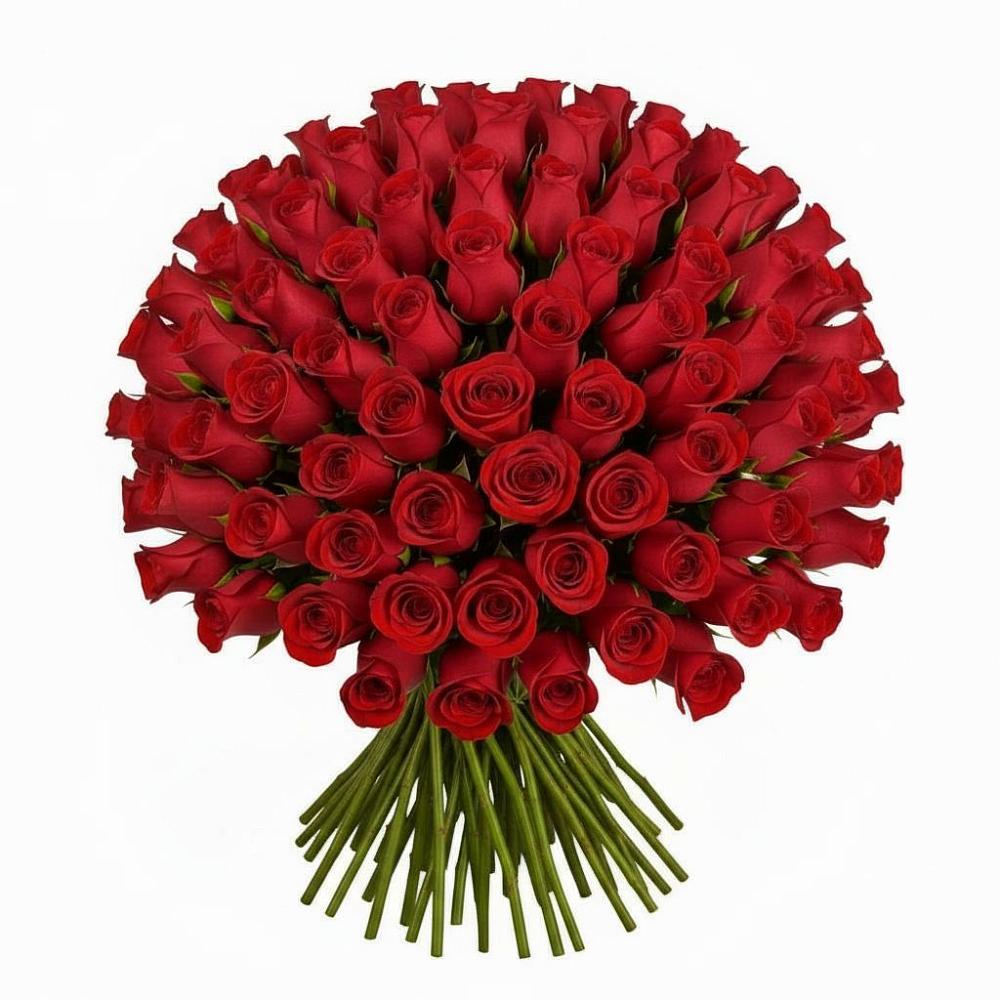 Букет Красные розы Чери Лав в Стройкерамика