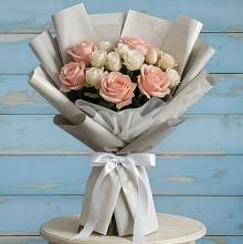 Букет цветов из:  Розы #REPLACE_PRED# Стройкерамика