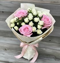 Букет цветов из:  Розы в Стройкерамика