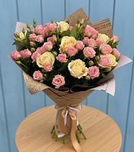 Букет цветов из:  Розы в Стройкерамика