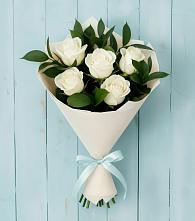 Букет цветов из:  Розы в Стройкерамика