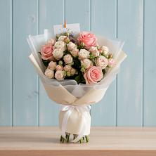 Букет цветов из:  Розы в Стройкерамика