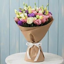 Букет цветов из:  Лизиантусы в Стройкерамика