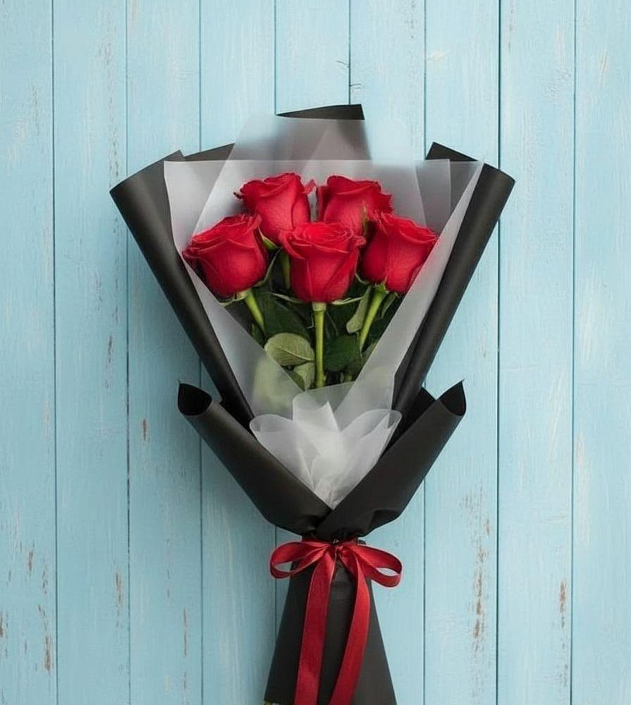 Букет цветов из: Розы в Стройкерамика