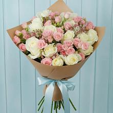 Букет цветов из:  Розы #REPLACE_PRED# Стройкерамика